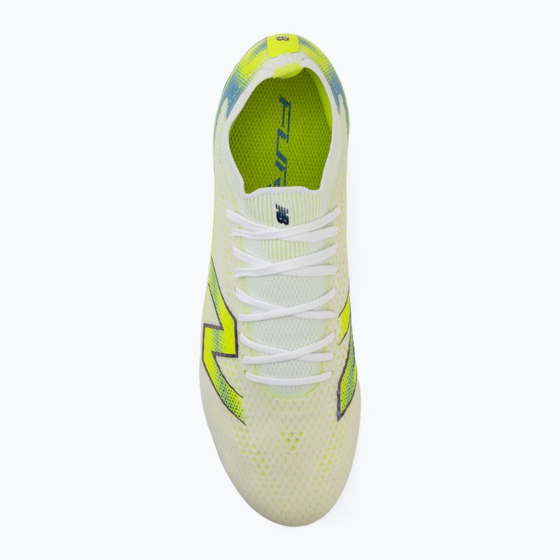 Focicipők New Balance Furon Pro V9 FG white/alkaline green 5