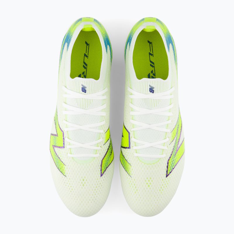Focicipők New Balance Furon Pro V9 FG white/alkaline green 6