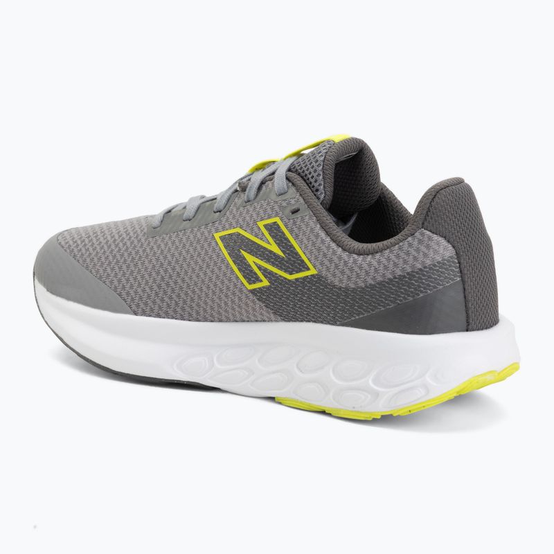 Gyerek futócipők New Balance 520's Lace V9 grey matter/Ssate grey/alkaline green 3