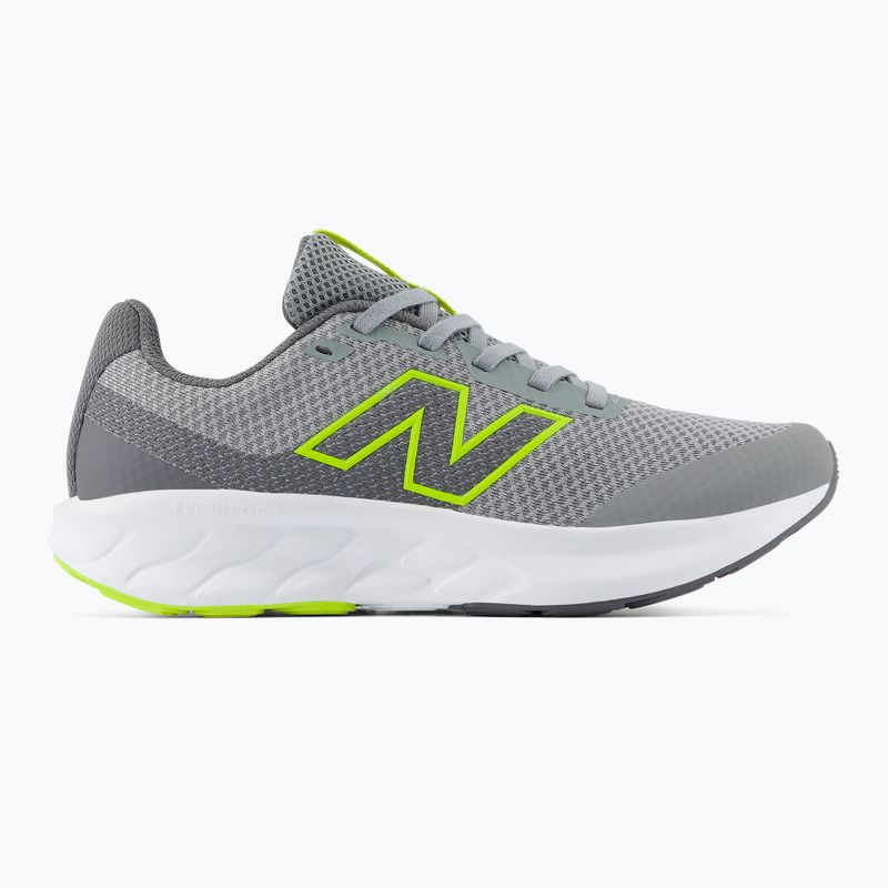 Gyerek futócipők New Balance 520's Lace V9 grey matter/Ssate grey/alkaline green 2