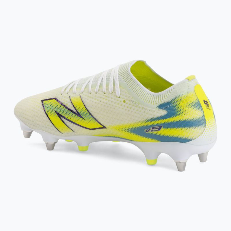 Focicipők New Balance Furon Pro V9 SG white/alkaline green 3