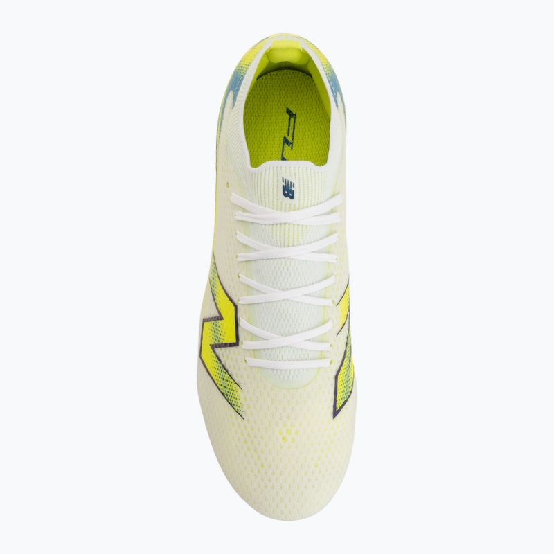 Focicipők New Balance Furon Pro V9 SG white/alkaline green 5