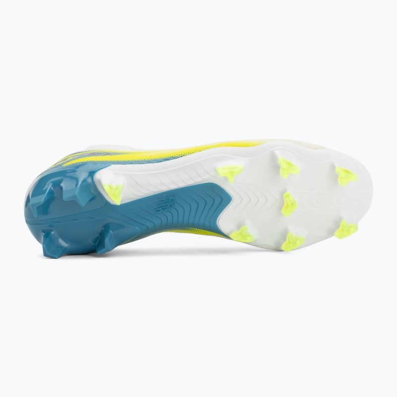 Focicipők New Balance Furon Team V9 FG white/alkaline green 4