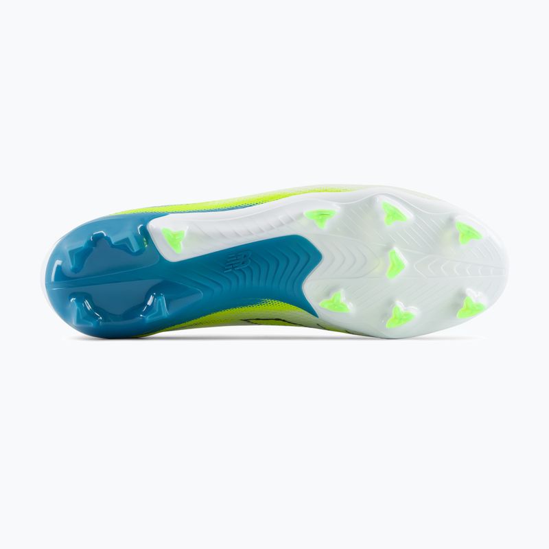 Focicipők New Balance Furon Team V9 FG white/alkaline green 3