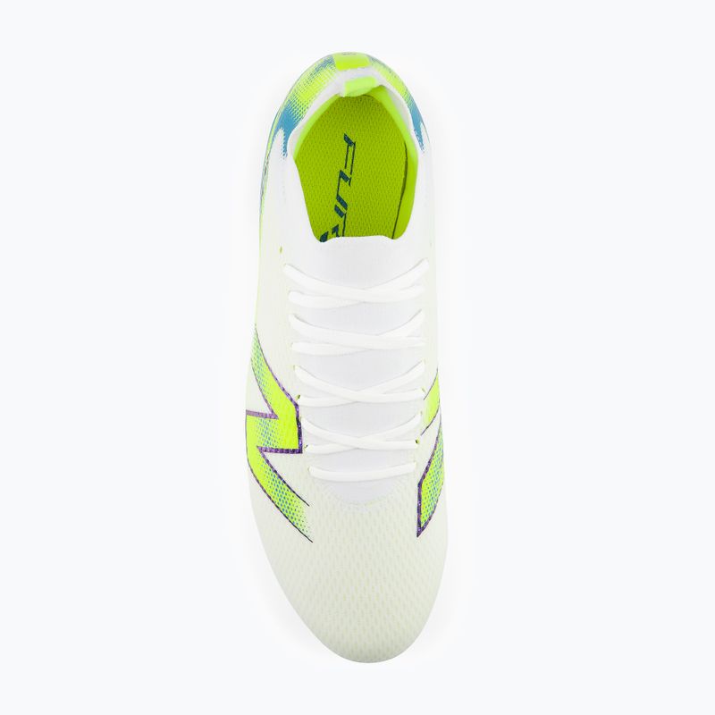 Focicipők New Balance Furon Team V9 FG white/alkaline green 4