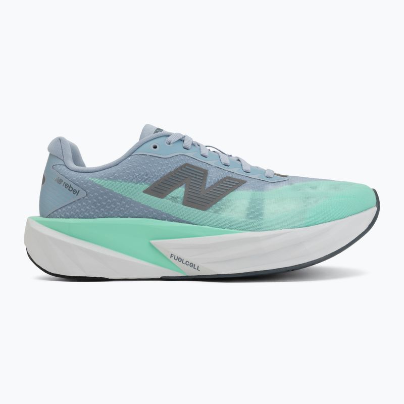 Férfi futócipők New Balance FuelCell Rebel V5 light arctic grey/bright mint 2
