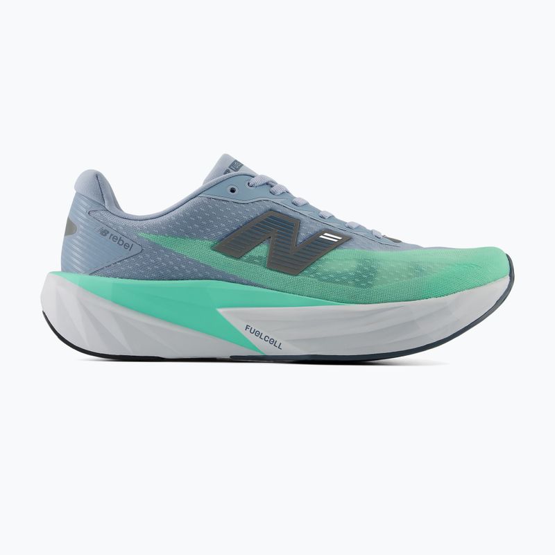 Férfi futócipők New Balance FuelCell Rebel V5 light arctic grey/bright mint 2