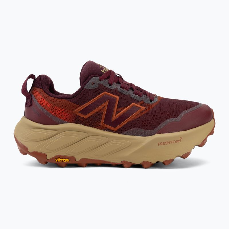 Férfi futócipők New Balance Fresh Foam X Hierro V9 mulled wine/neo flame 2