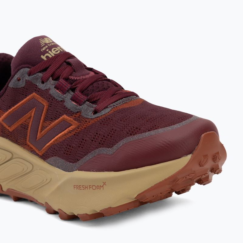 Férfi futócipők New Balance Fresh Foam X Hierro V9 mulled wine/neo flame 7
