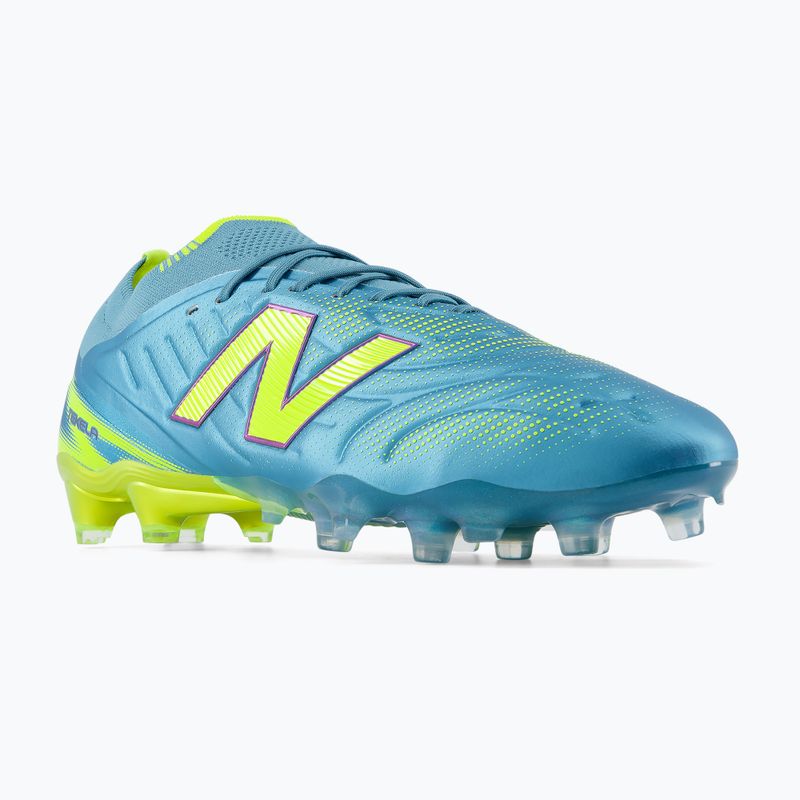 Focicipők New Balance Tekela Elite Low V5 FG metallic blue/alkaline green/team navy