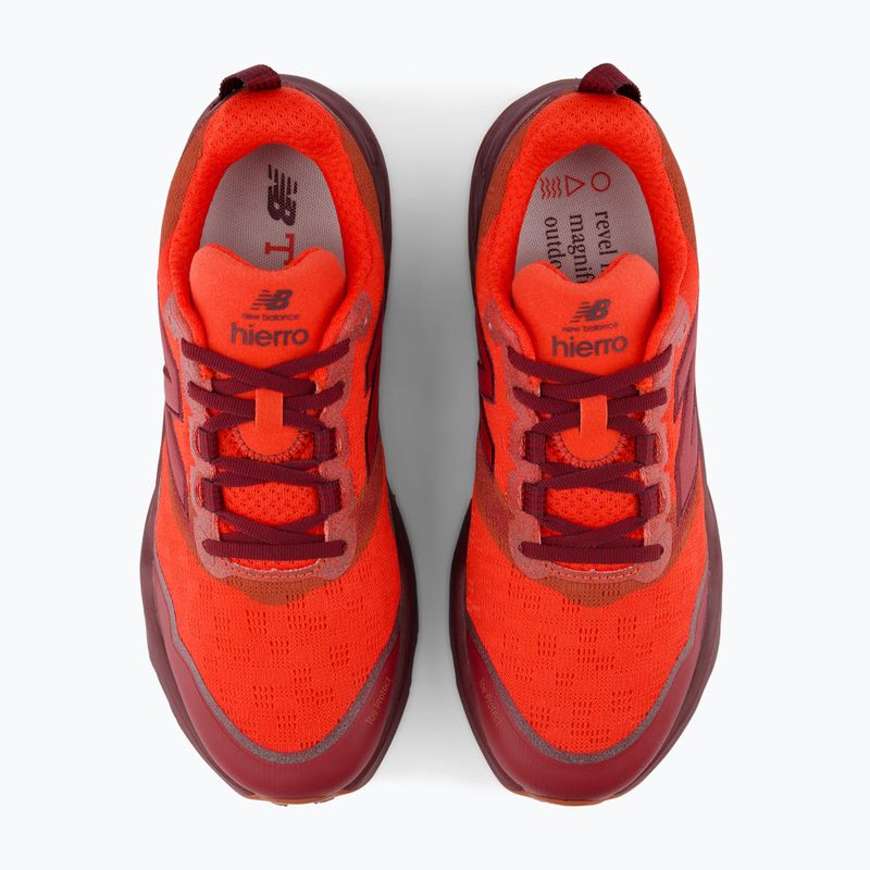 Férfi futócipők New Balance Fresh Foam Hierro V9 neo flame/mulled wine 4