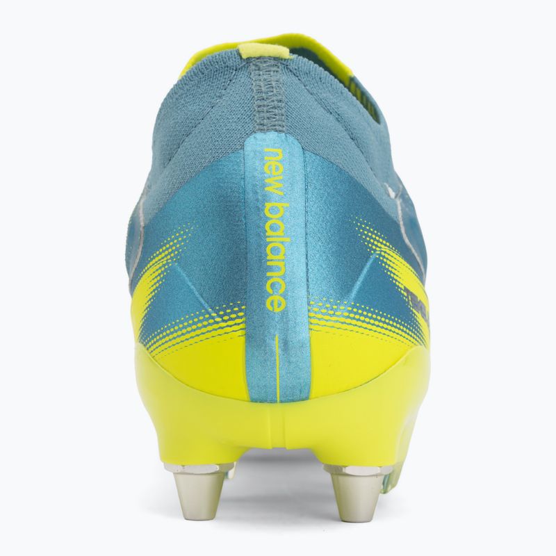 Focicipők New Balance Tekela Elite Low V5 SG metallic blue/alkaline green/team navy 6