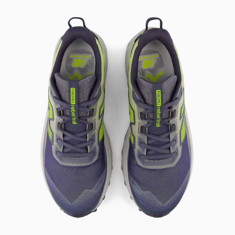 Férfi futócipők New Balance Rebel Trail V1 arctic grey/alkaline green 4