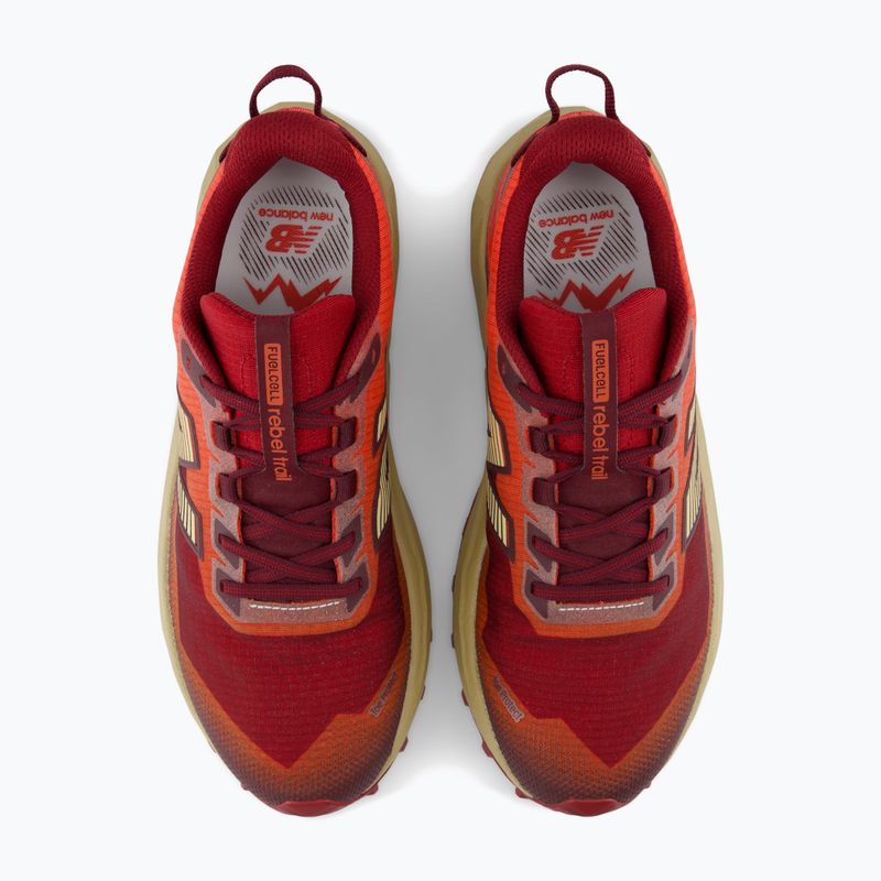Férfi futócipők New Balance Rebel Trail V1 maple/neo flame 4