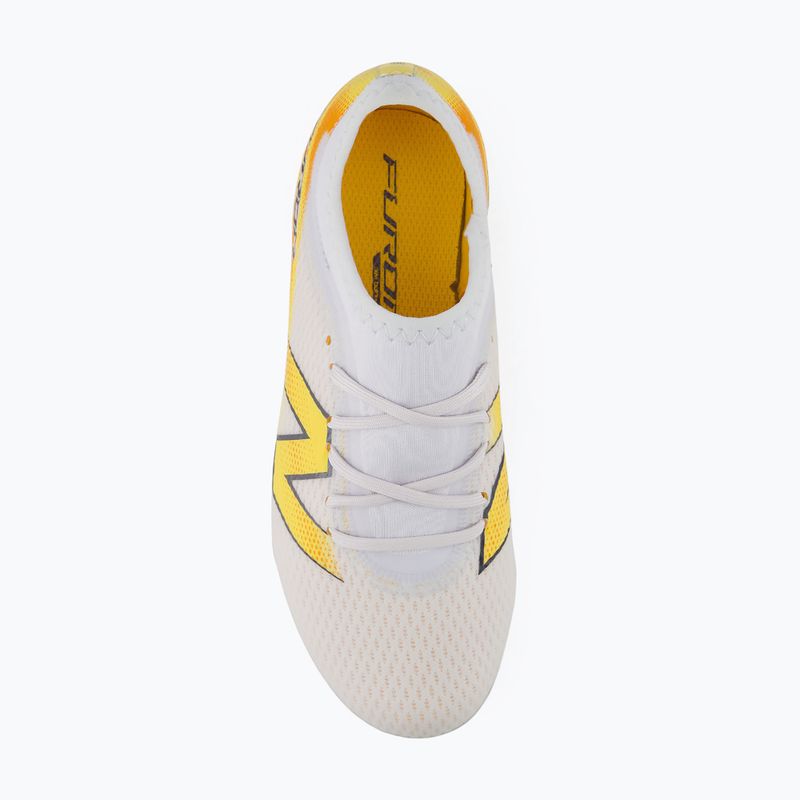 Gyermek focicipők New Balance Furon Team V9 FG fresh air/satsuma orange 2