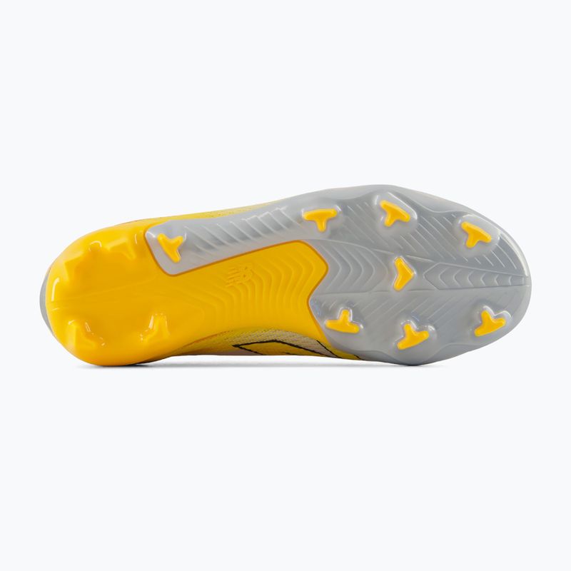 Gyermek focicipők New Balance Furon Team V9 FG fresh air/satsuma orange 4