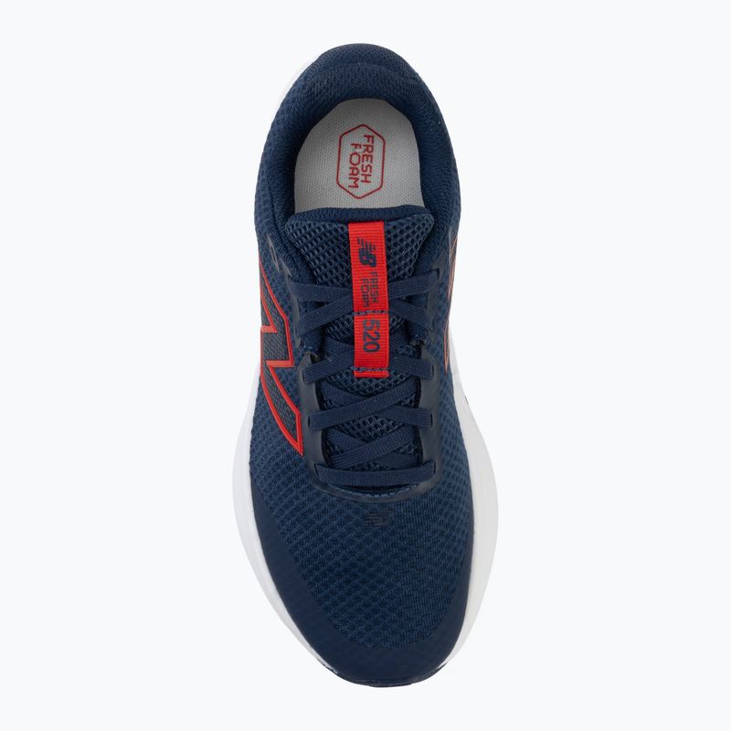 Gyerek futócipők New Balance 520's Lace V9 nb navy/true red 5