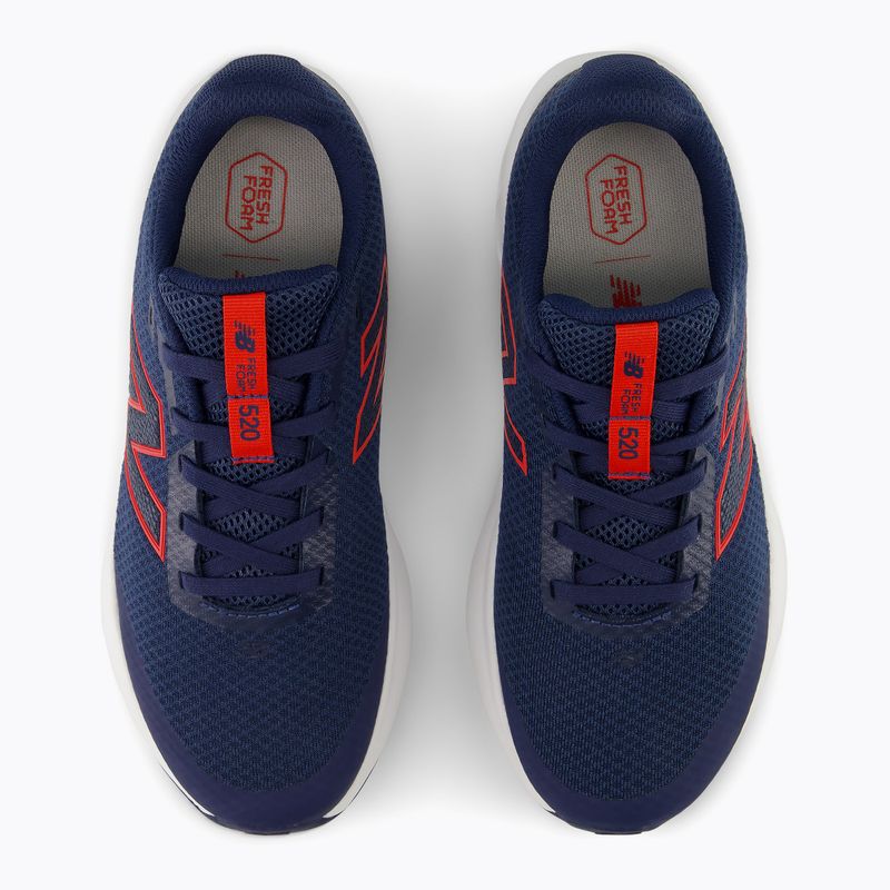 Gyerek futócipők New Balance 520's Lace V9 nb navy/true red 7
