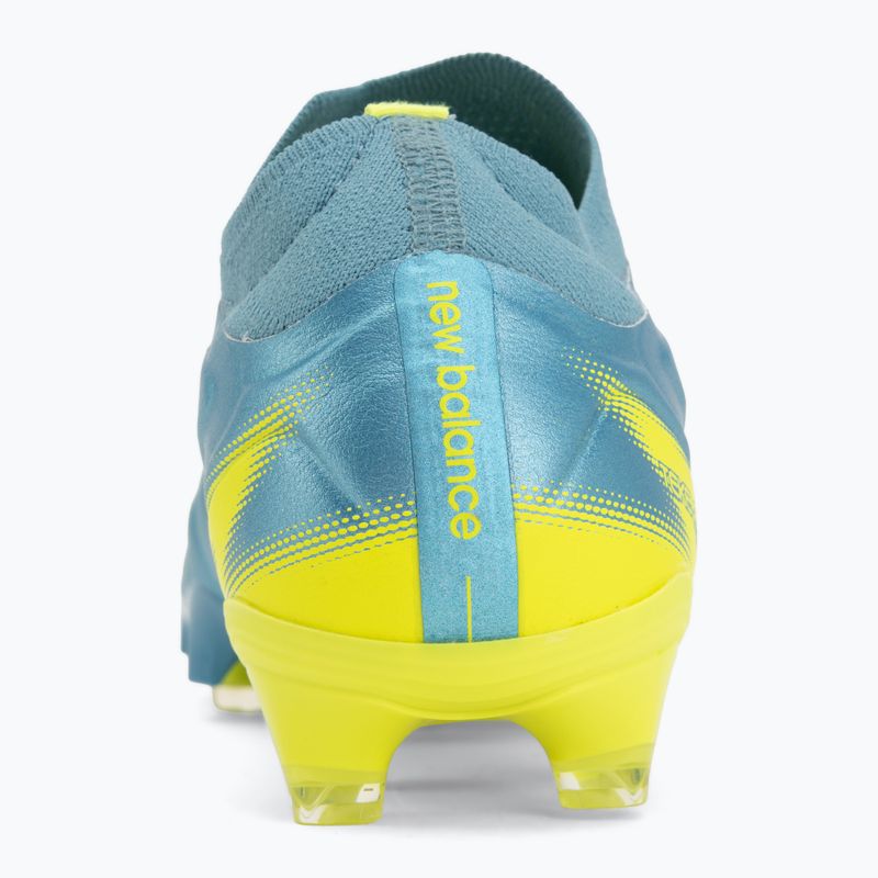 Focicipők New Balance Tekela Pro Low V5 FG metallic blue/alkaline green/Team Navy 6