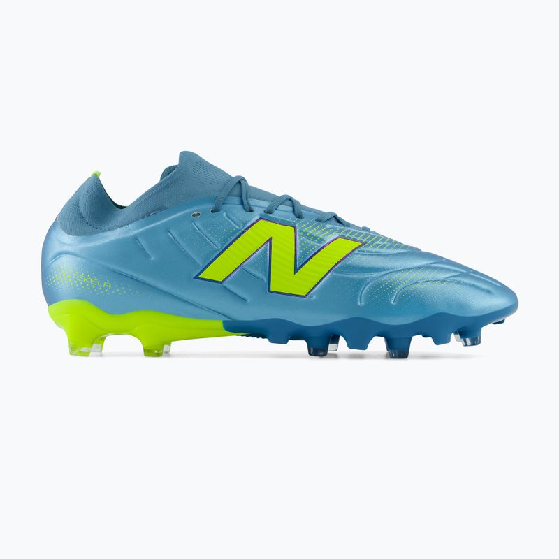 Focicipők New Balance Tekela Team Low V5 FG metallic blue/alkaline green/team navy 2