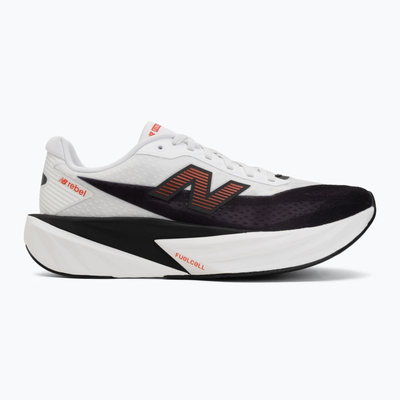 Férfi futócipők New Balance FuelCell Rebel V5 white/neo flame 2
