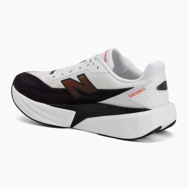 Férfi futócipők New Balance FuelCell Rebel V5 white/neo flame 3