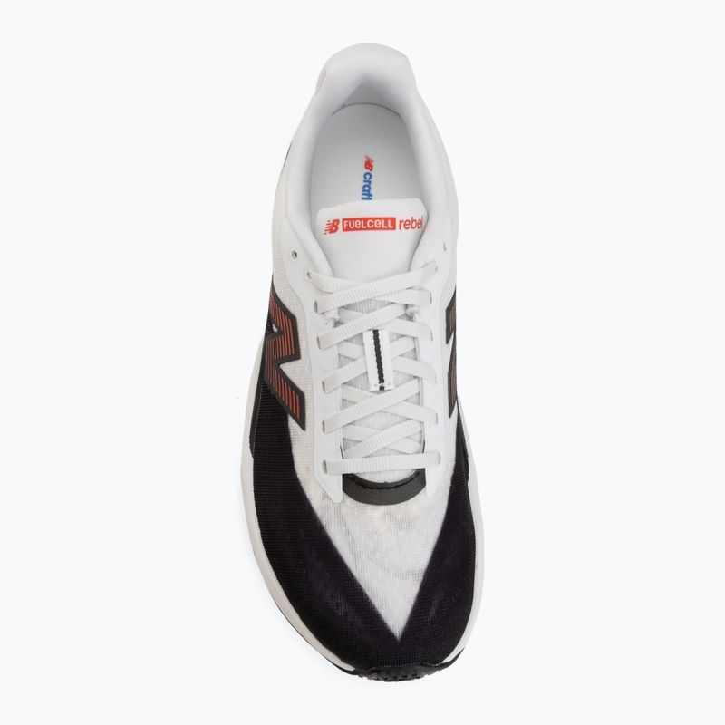 Férfi futócipők New Balance FuelCell Rebel V5 white/neo flame 5