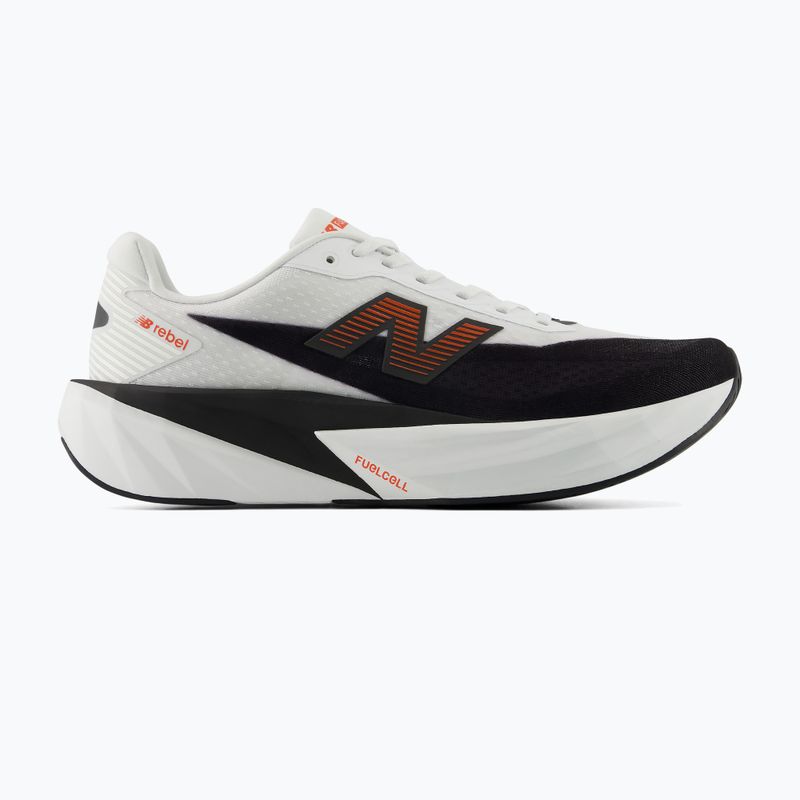 Férfi futócipők New Balance FuelCell Rebel V5 white/neo flame 2