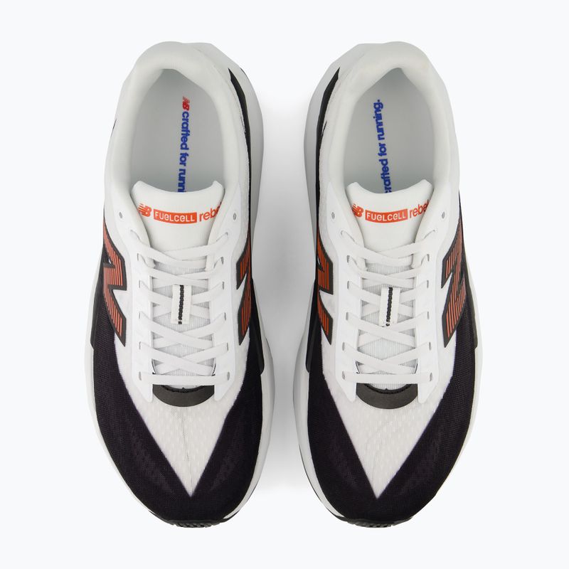 Férfi futócipők New Balance FuelCell Rebel V5 white/neo flame 5
