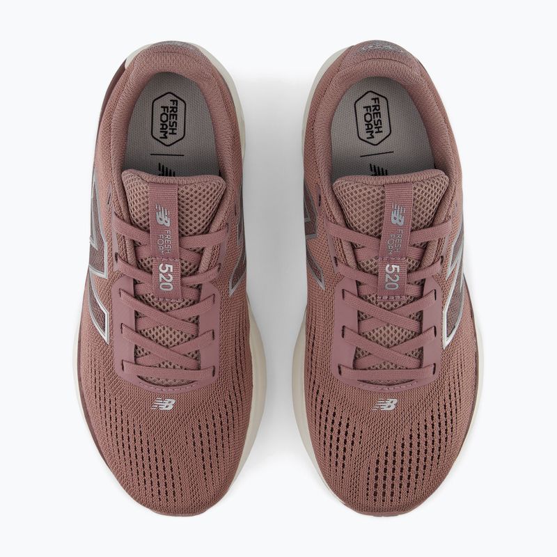 Női futócipők New Balance Fresh Foam 520's V9 pebble/fast track/silver metallic 5