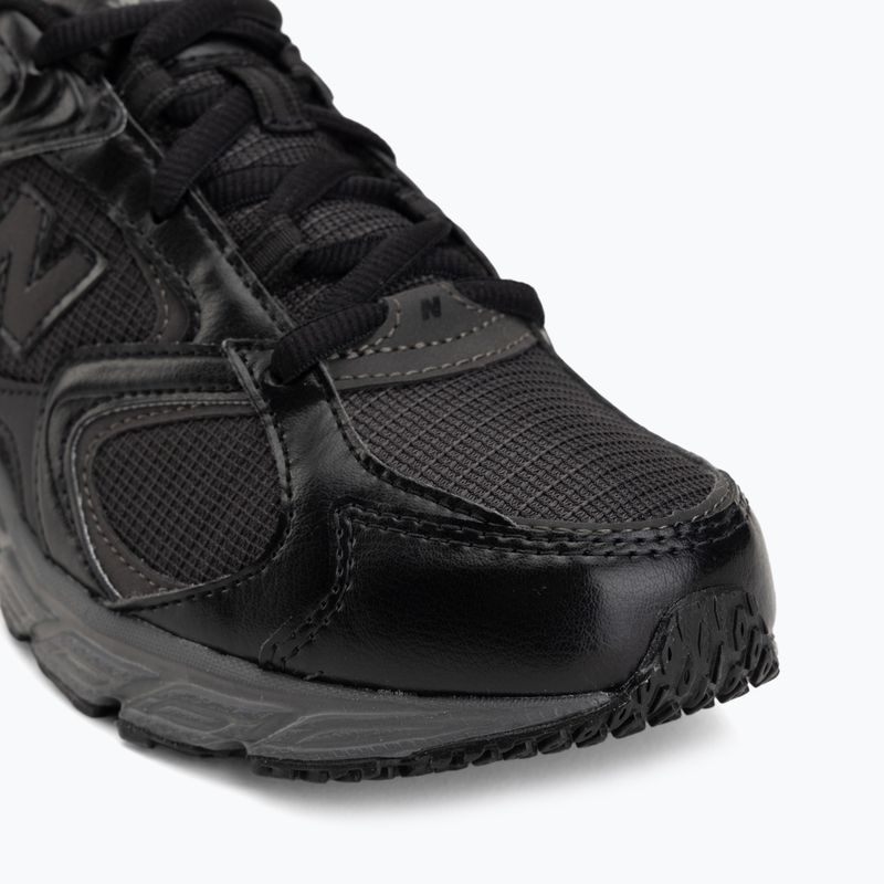 Cipők New Balance 408's V1 black/black cement/black metallic 7