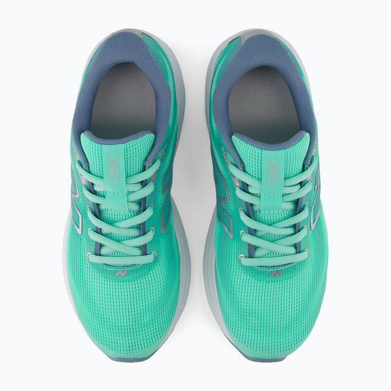 Női futócipők New Balance 411's V4 bright mint/zinc blue/silver metallic 5