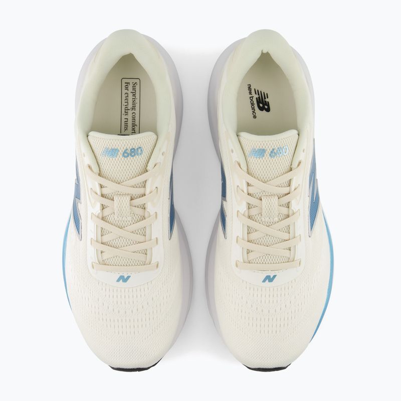 Női futócipők New Balance Fresh Foam 680's V9 sea salt/altitude metallic/white 5
