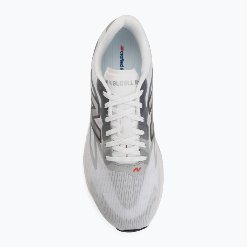 Férfi futócipők New Balance FuelCell Flite-R V1 white/slate grey/neo flame 5
