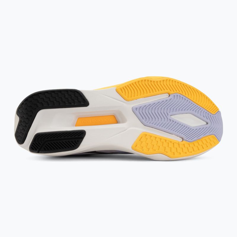 Férfi futócipők New Balance FuelCell Flite-R V1 smoked violet/satsuma orange/meteorite 4