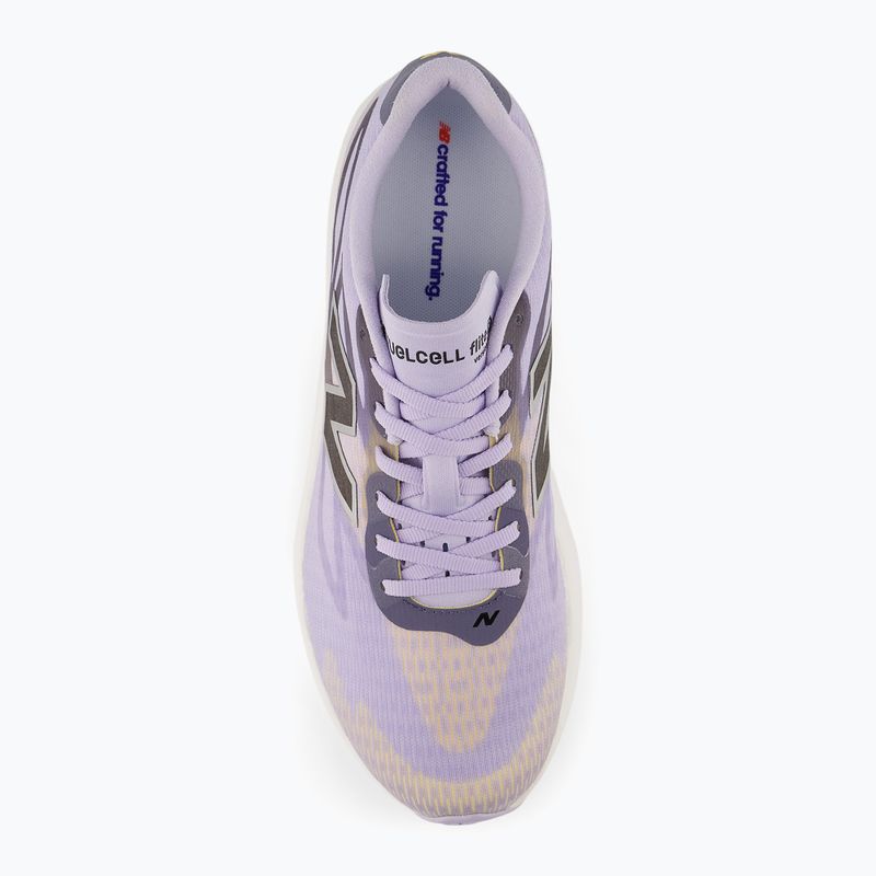 Férfi futócipők New Balance FuelCell Flite-R V1 smoked violet/satsuma orange/meteorite 5