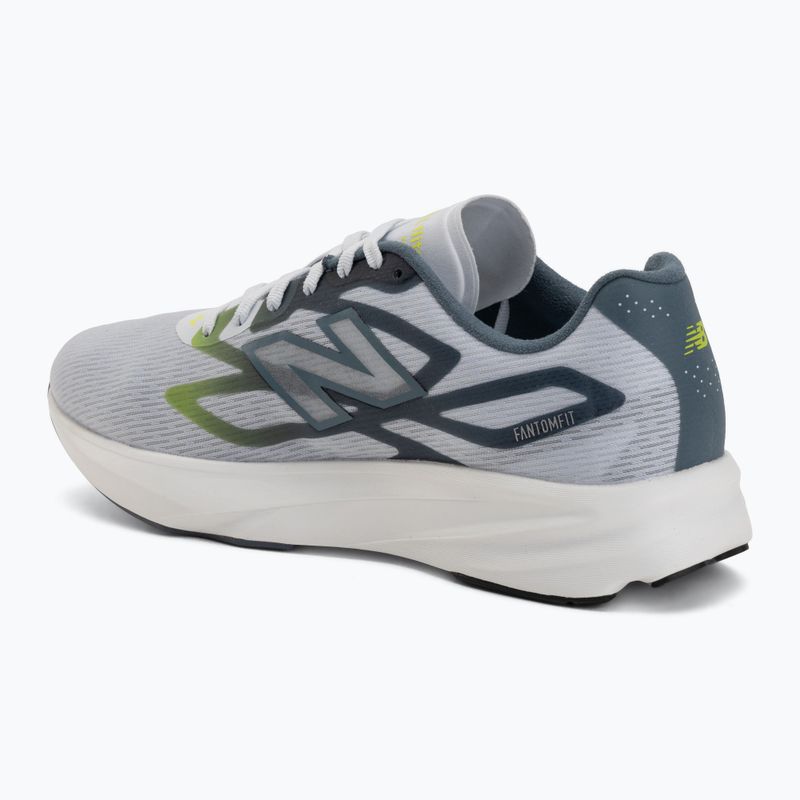 Férfi futócipők New Balance FuelCell Flite-R V1 fresh air/shadow blue/alkaline green 3