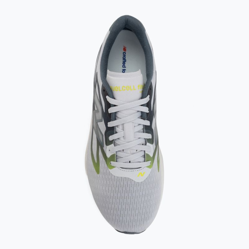 Férfi futócipők New Balance FuelCell Flite-R V1 fresh air/shadow blue/alkaline green 5
