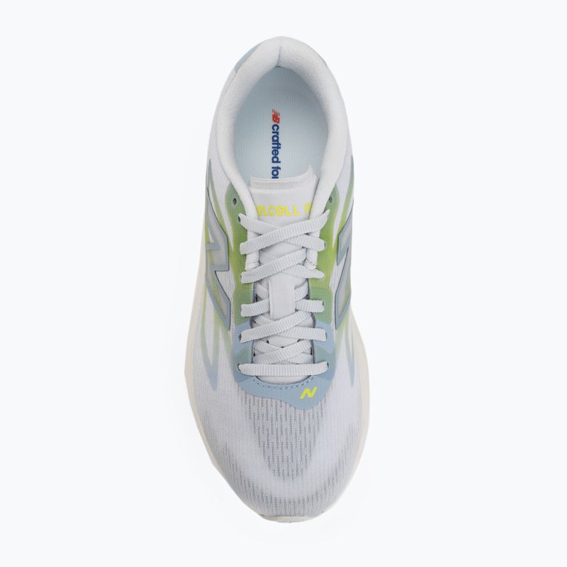 Női futócipők New Balance Flite-R V1 fresh air/light arctic grey/alkaline green 5