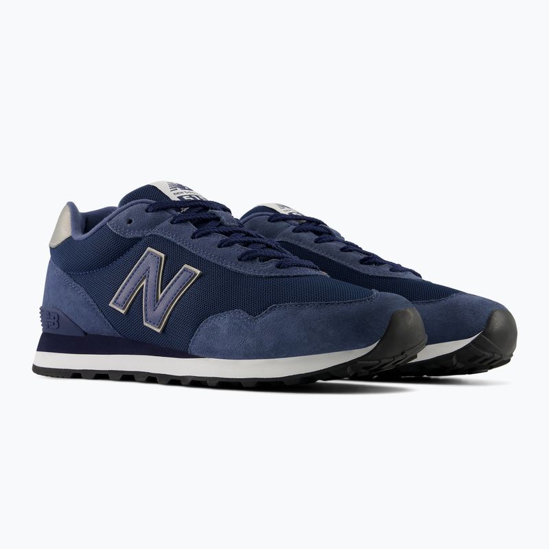 Férfi cipők New Balance Classic 515's V3 nb navy/vintage indigo/silver metallic 3