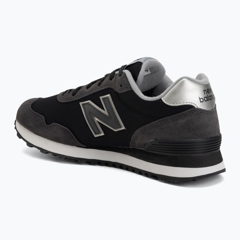 Férfi cipők New Balance Classic 515's V3 black/black cement/silver metallic 3