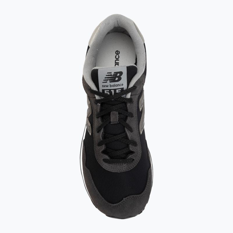 Férfi cipők New Balance Classic 515's V3 black/black cement/silver metallic 5