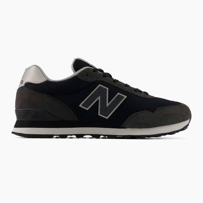 Férfi cipők New Balance Classic 515's V3 black/black cement/silver metallic 2