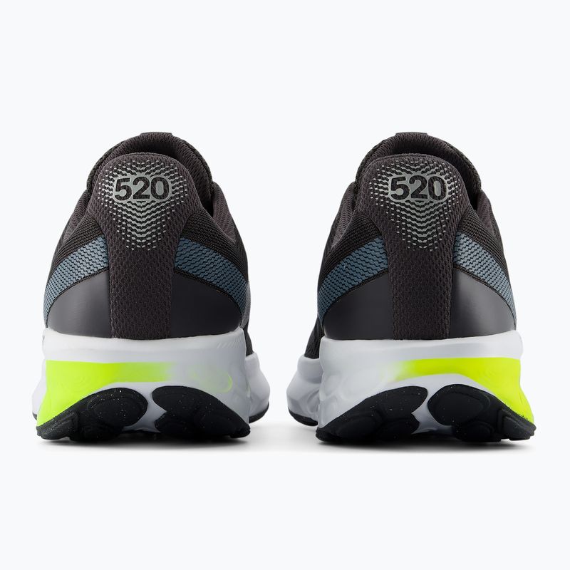 Férfi futócipők New Balance Fresh Foam 520's V9 black/shadow blue/dark silver metallic 5