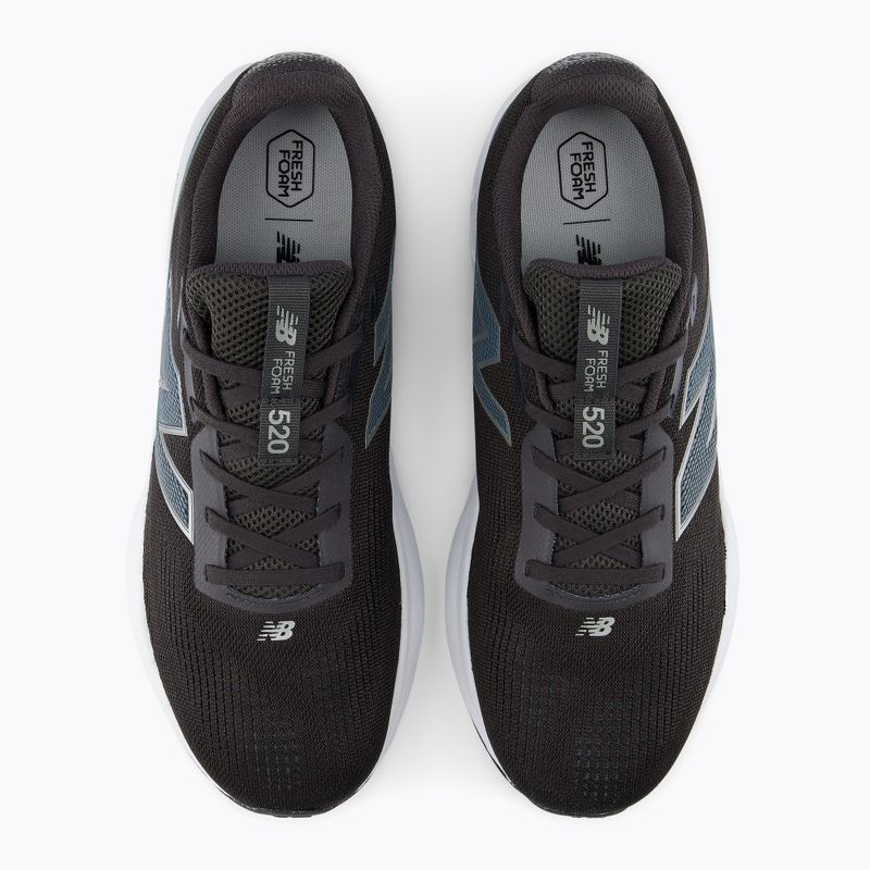 Férfi futócipők New Balance Fresh Foam 520's V9 black/shadow blue/dark silver metallic 7