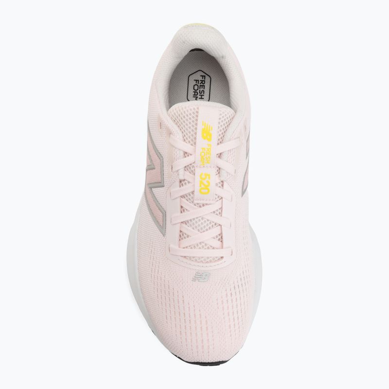 Női futócipők New Balance Fresh Foam 520's V9 pink salt/pink granite/silver metallic 5