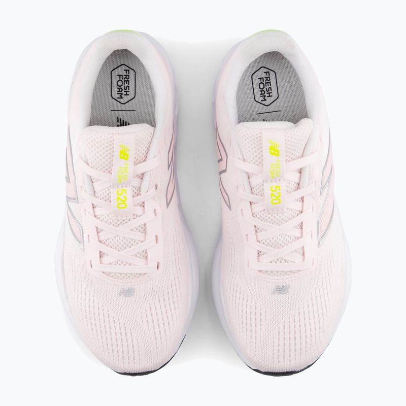 Női futócipők New Balance Fresh Foam 520's V9 pink salt/pink granite/silver metallic 5