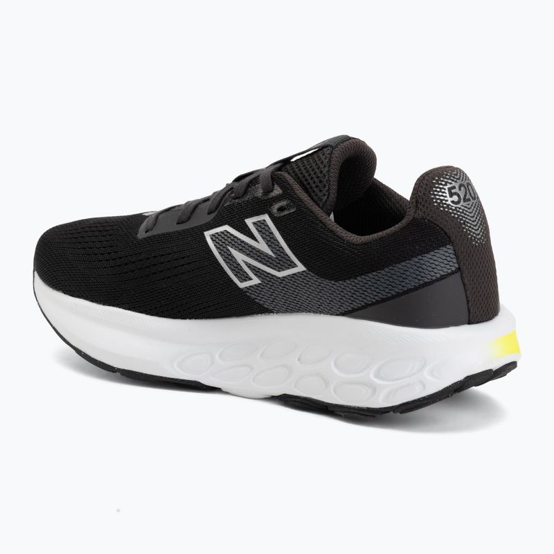 Női futócipők New Balance Fresh Foam 520's V9 black cement/dark silver metallic/pink salt 3