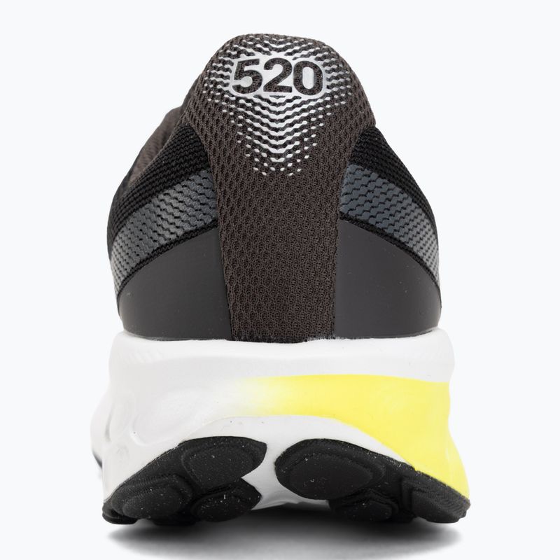 Női futócipők New Balance Fresh Foam 520's V9 black cement/dark silver metallic/pink salt 6