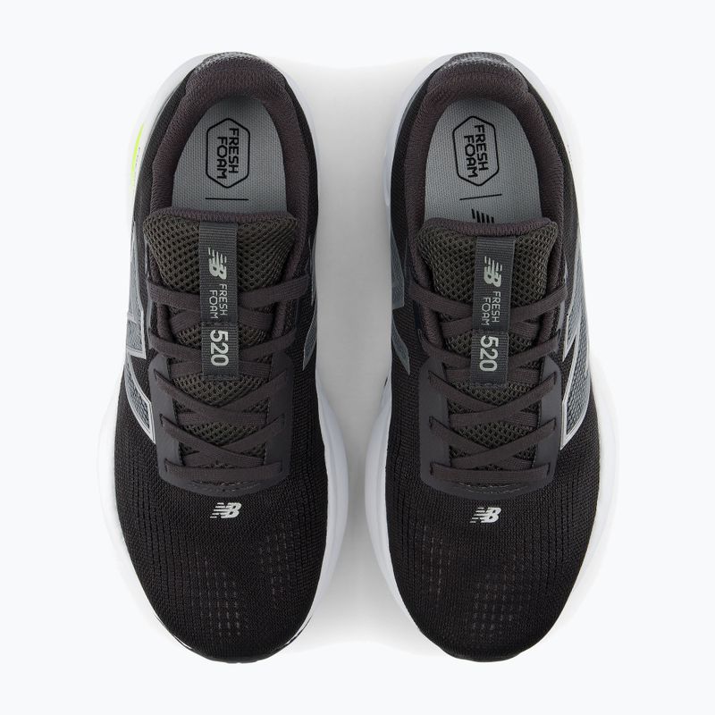 Női futócipők New Balance Fresh Foam 520's V9 black cement/dark silver metallic/pink salt 5